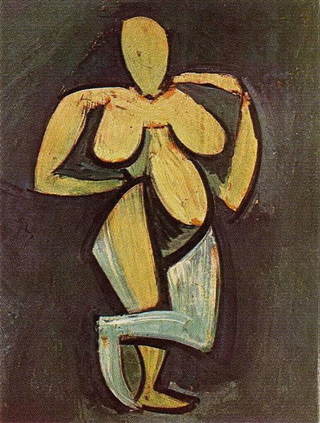 Pablo Picasso Standing Female Nude Femme Nue Debout Tournee